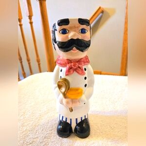 Vintage Chef Kitchen Utensil Holder